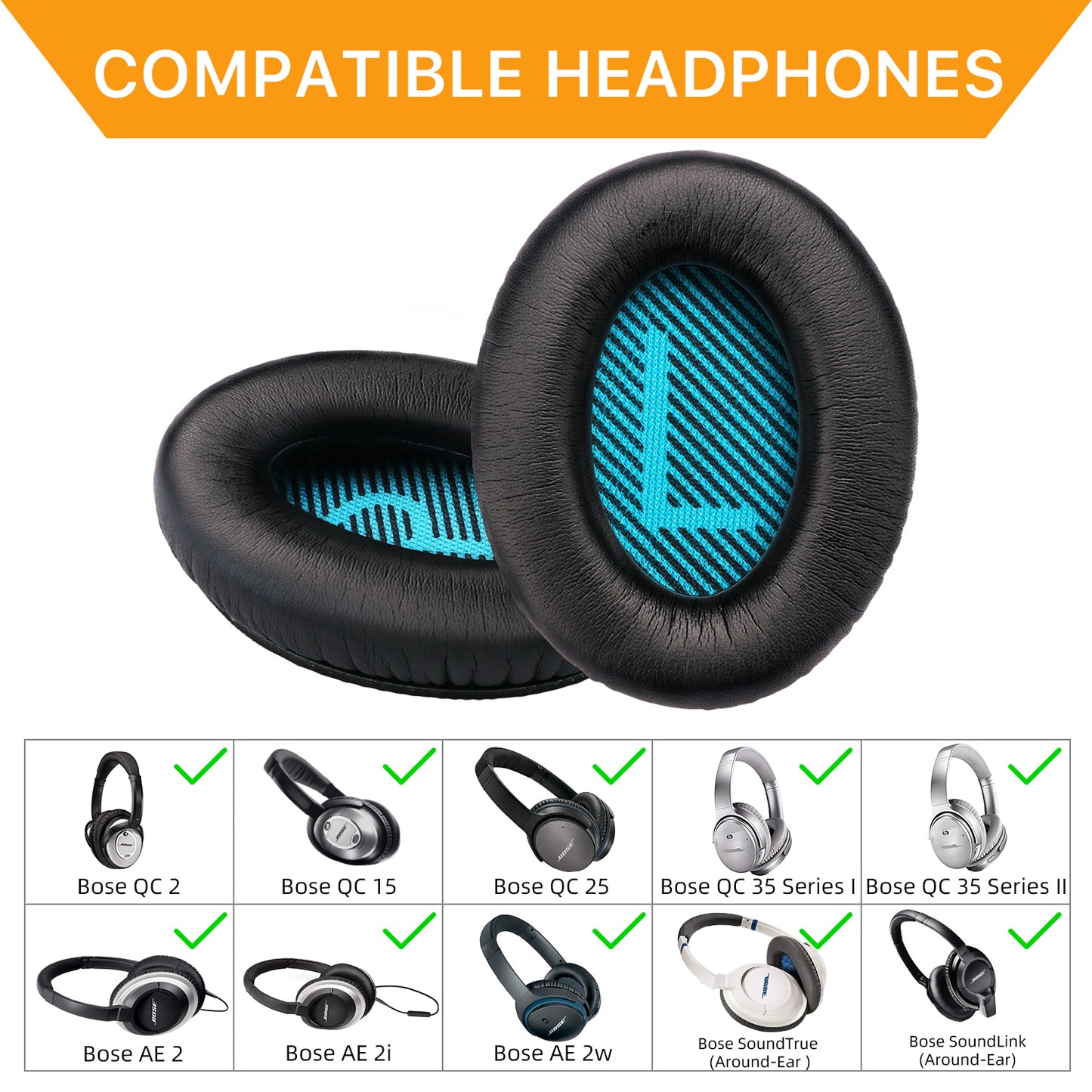 BOSE QC 15/25/35 Ear Pads