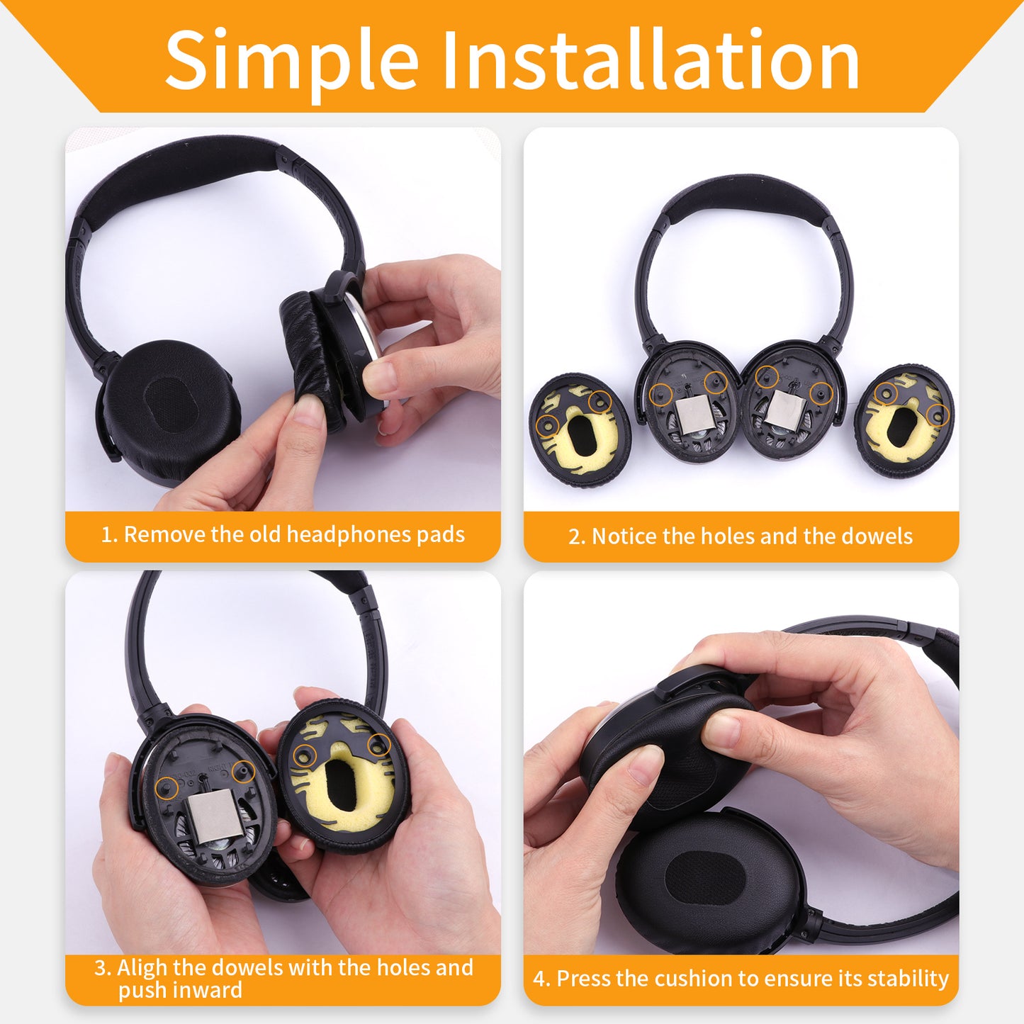 BOSE QC3 Ear Pads